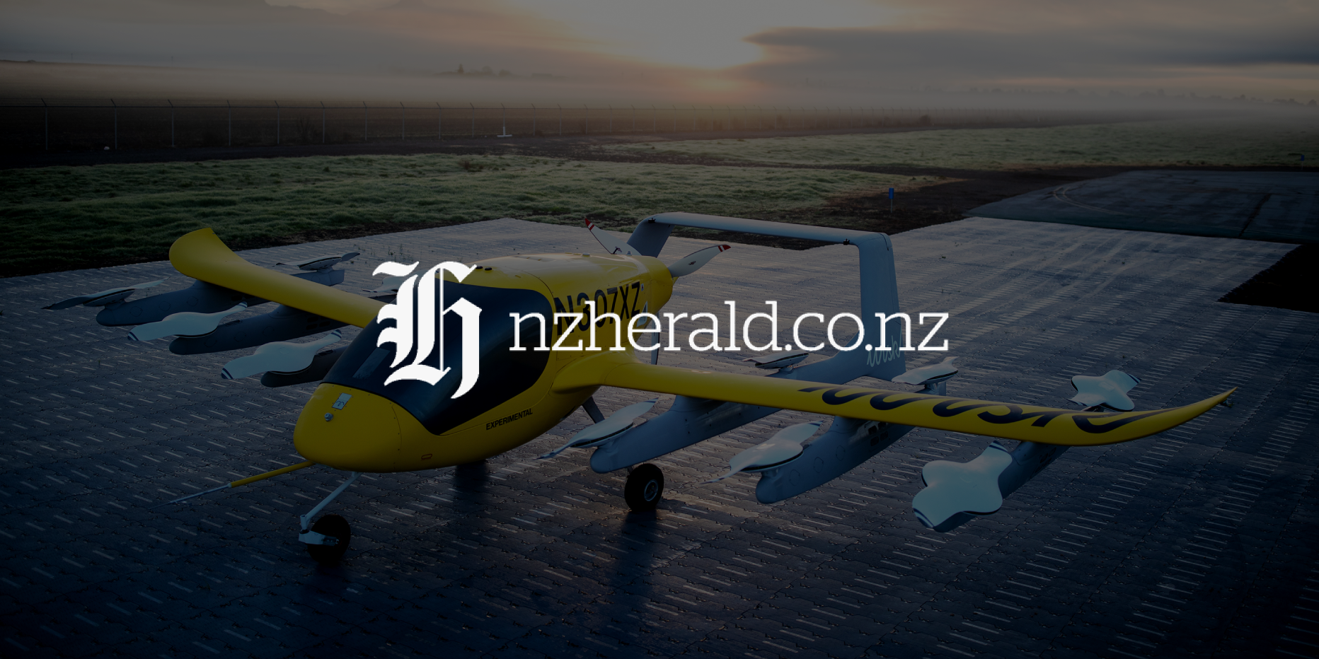 Wisk’s self-flying electric air taxi on display in Christchurch for first time